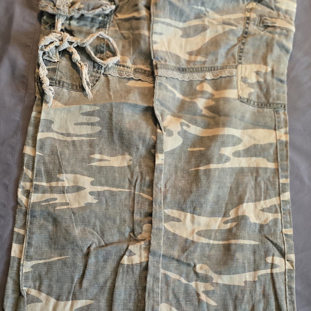 Miss Me Camouflage Straight Leg Jeans